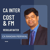 CA Inter Cost & FM Combo | Regular Batch by CA Ranjan Periwal | Jan 26 & May 26 Exams